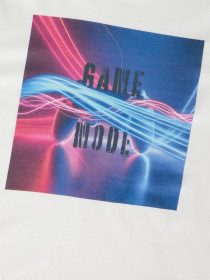 NAME IT Langærmet Bluse Voto Cloud Dancer Game Mode